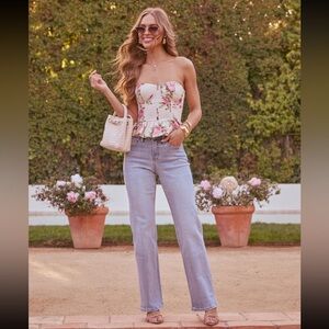 VICI x Lovervet - Clean Slate Super Stretch Straight Jeans